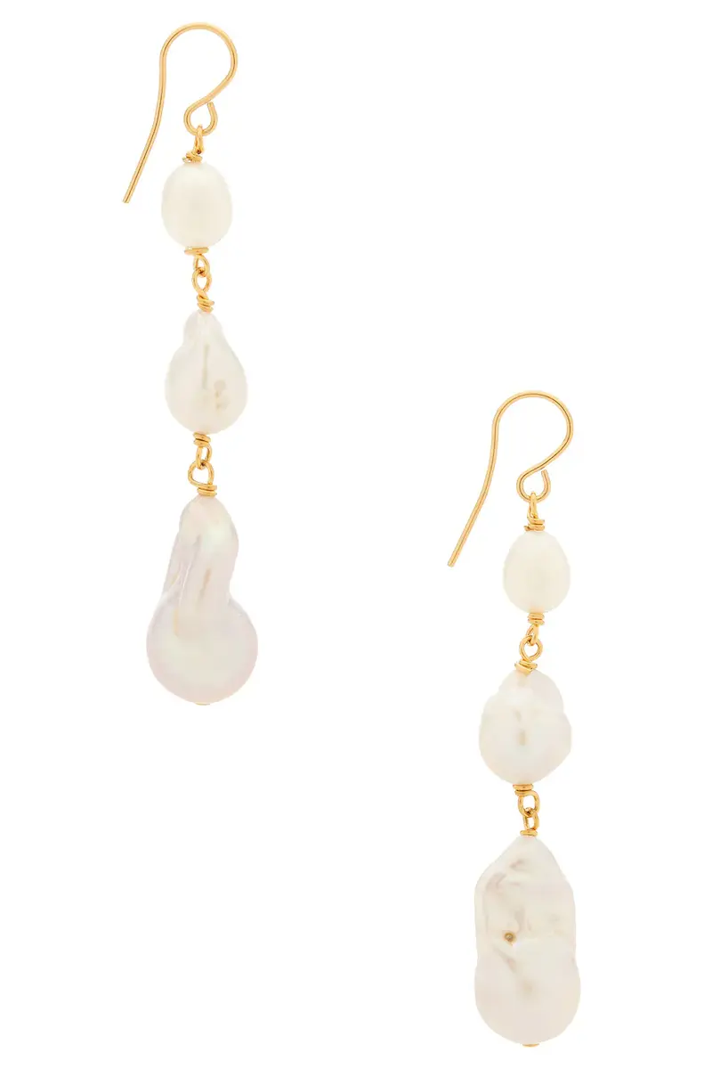 Jil Sander Pearl Earrings | Thumbnail 2 Jil Sander Pearl Earrings | Thumbnail 2