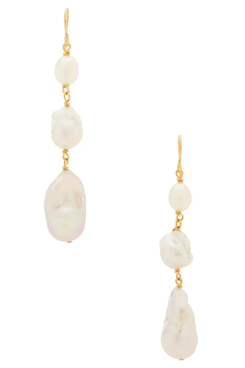 Jil Sander Pearl Earrings | Thumbnail 3 Jil Sander Pearl Earrings | Thumbnail 3