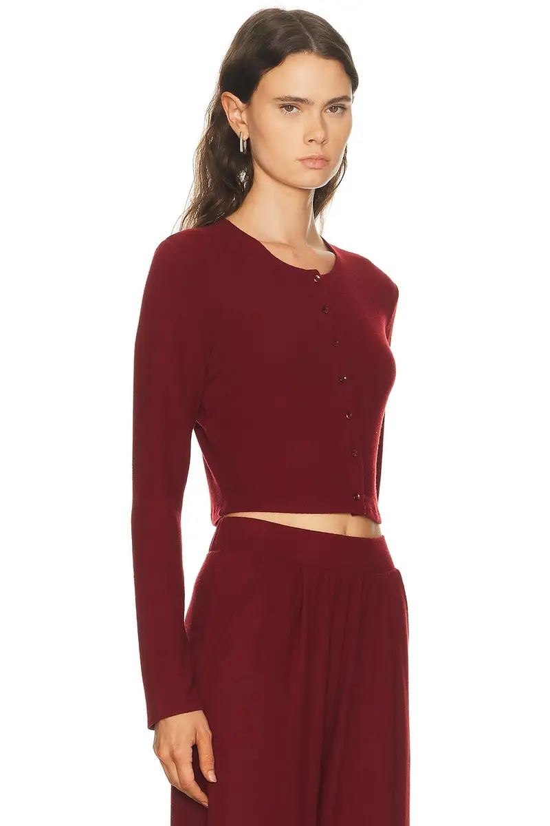 LESET Lauren Crop Cardigan | Thumbnail 2