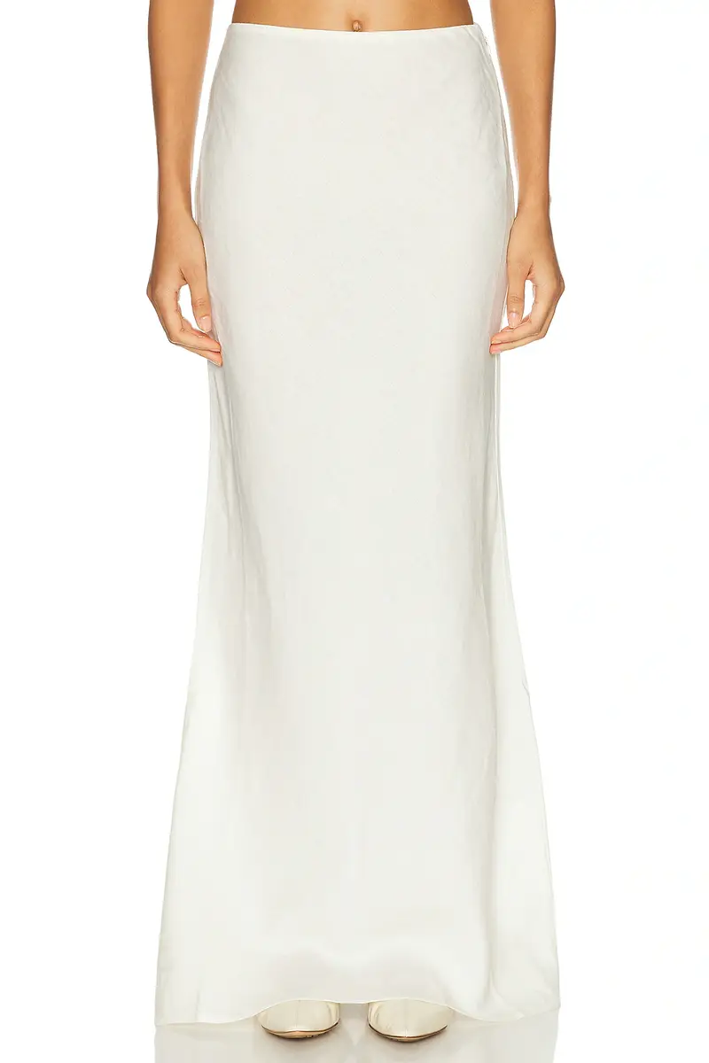 Cult Gaia Chantel Linen Skirt