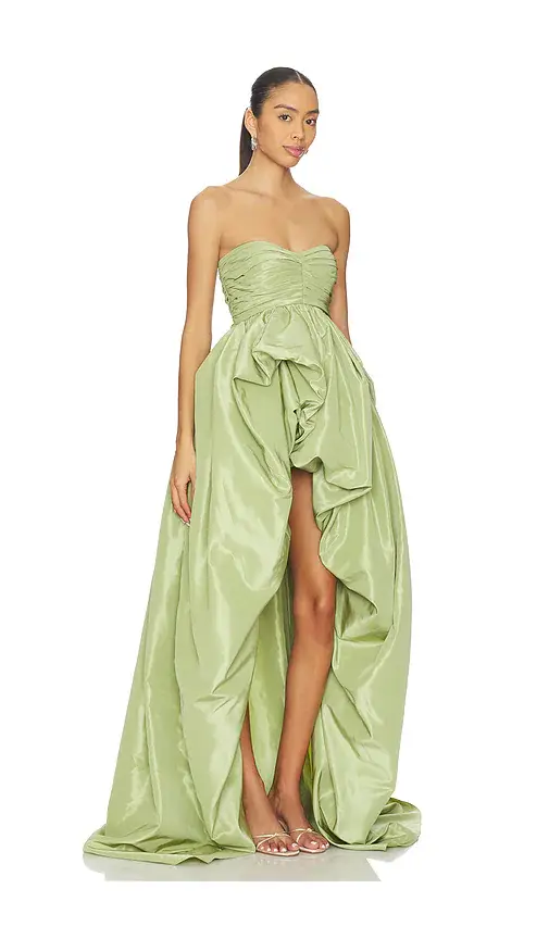 Aknvas Evy Taffeta Gown | Thumbnail 2 Aknvas Evy Taffeta Gown | Thumbnail 2