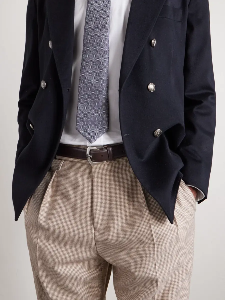 Brunello Cucinelli 3cm Leather Belt - Men | Thumbnail 2