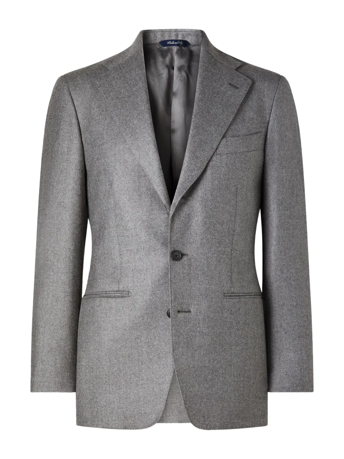 Wool Twill Suit Jacket - Men Wool Twill Suit Jacket - Men