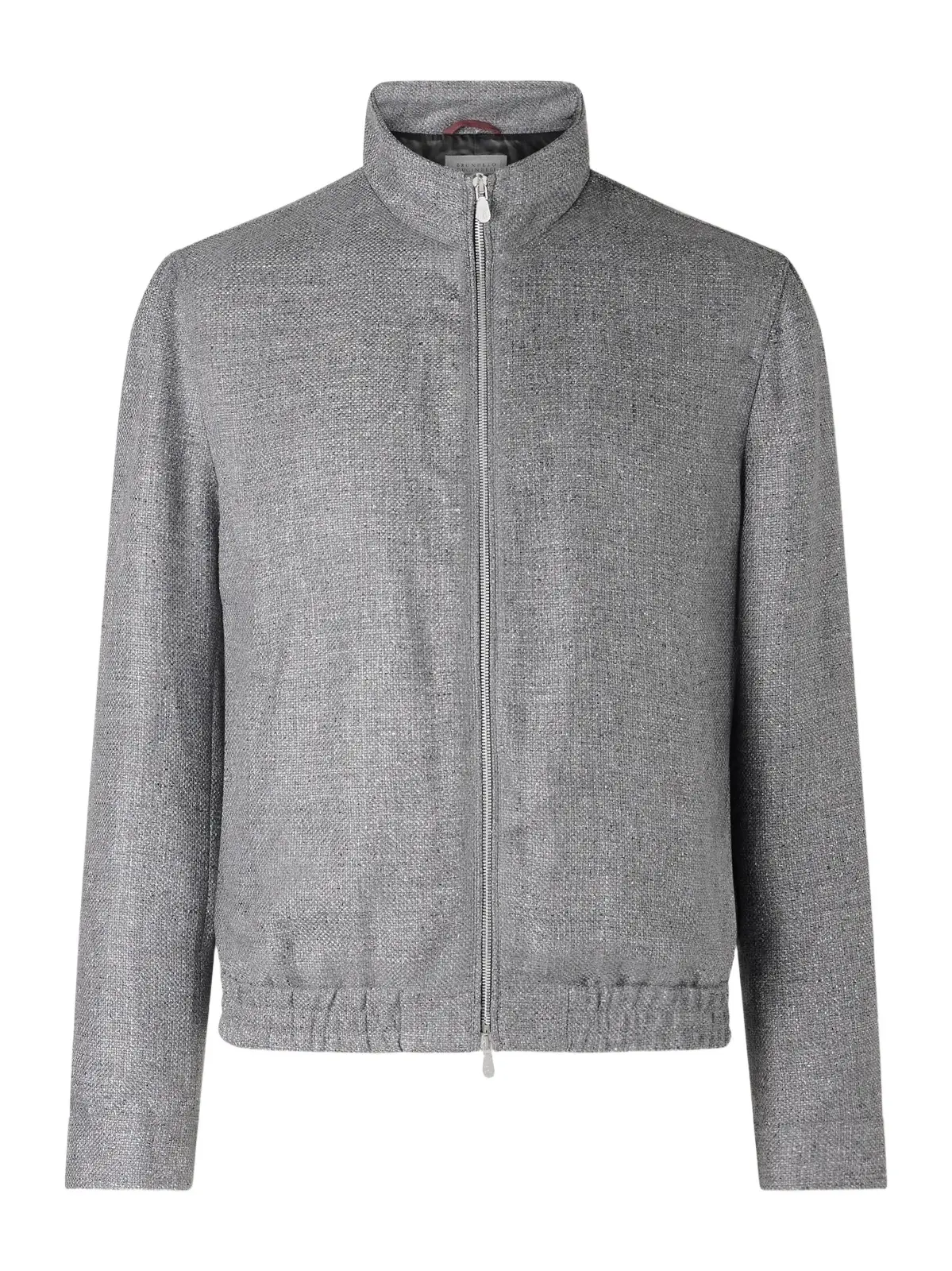 Brunello Cucinelli Wool, Linen and Silk-Blend Bomber Jacket - Men