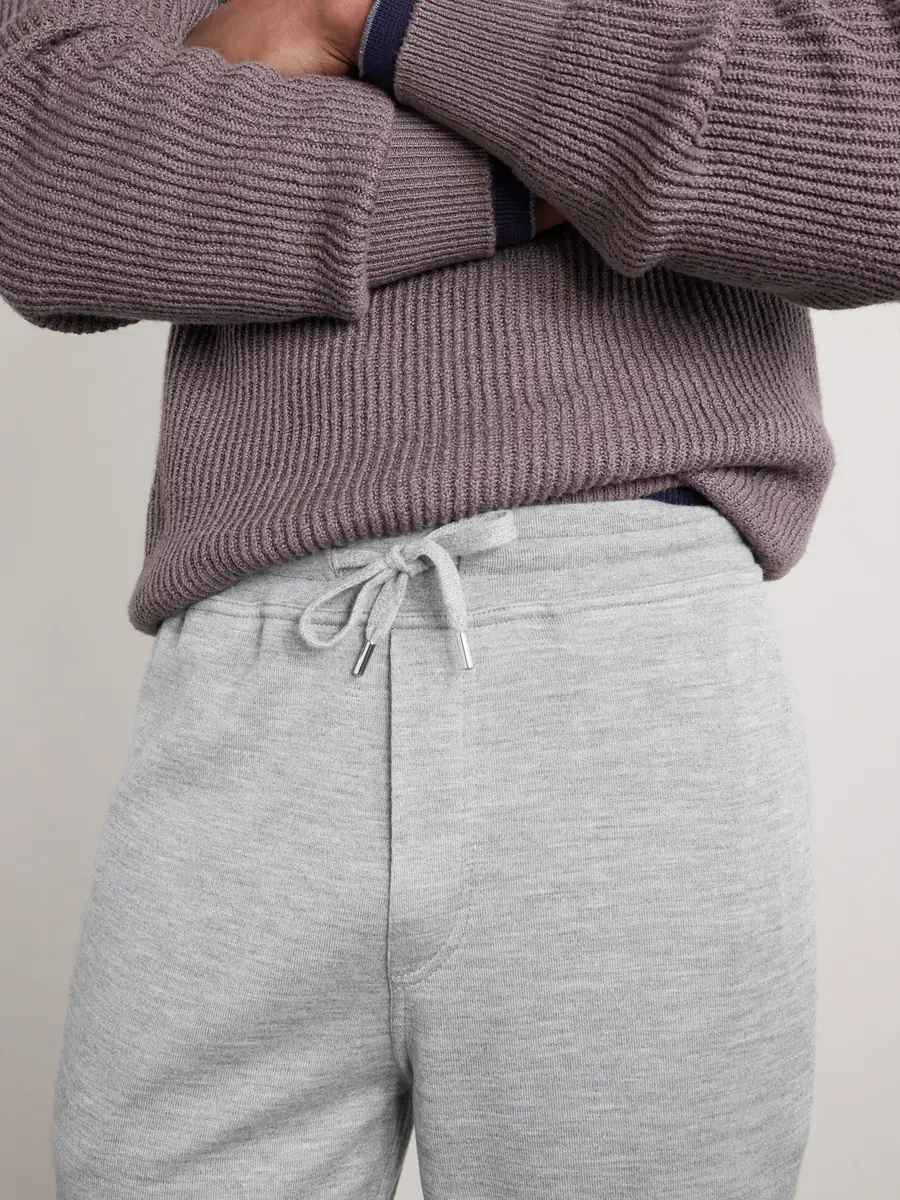 Brunello Cucinelli Tapered Cashmere-Blend Jersey Sweatpants - Men | Thumbnail 5
