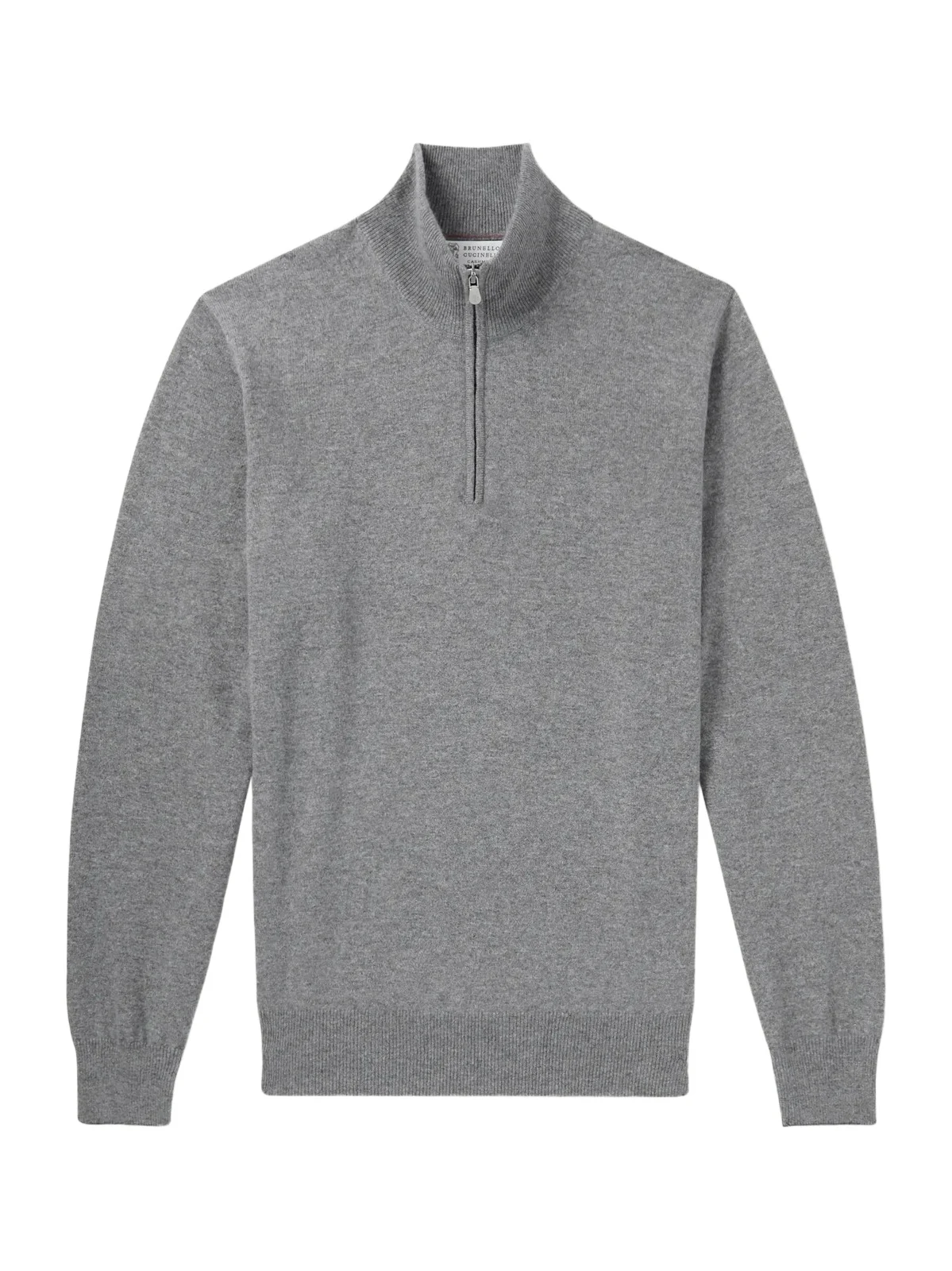 Cashmere Half-Zip Sweater - Men Cashmere Half-Zip Sweater - Men