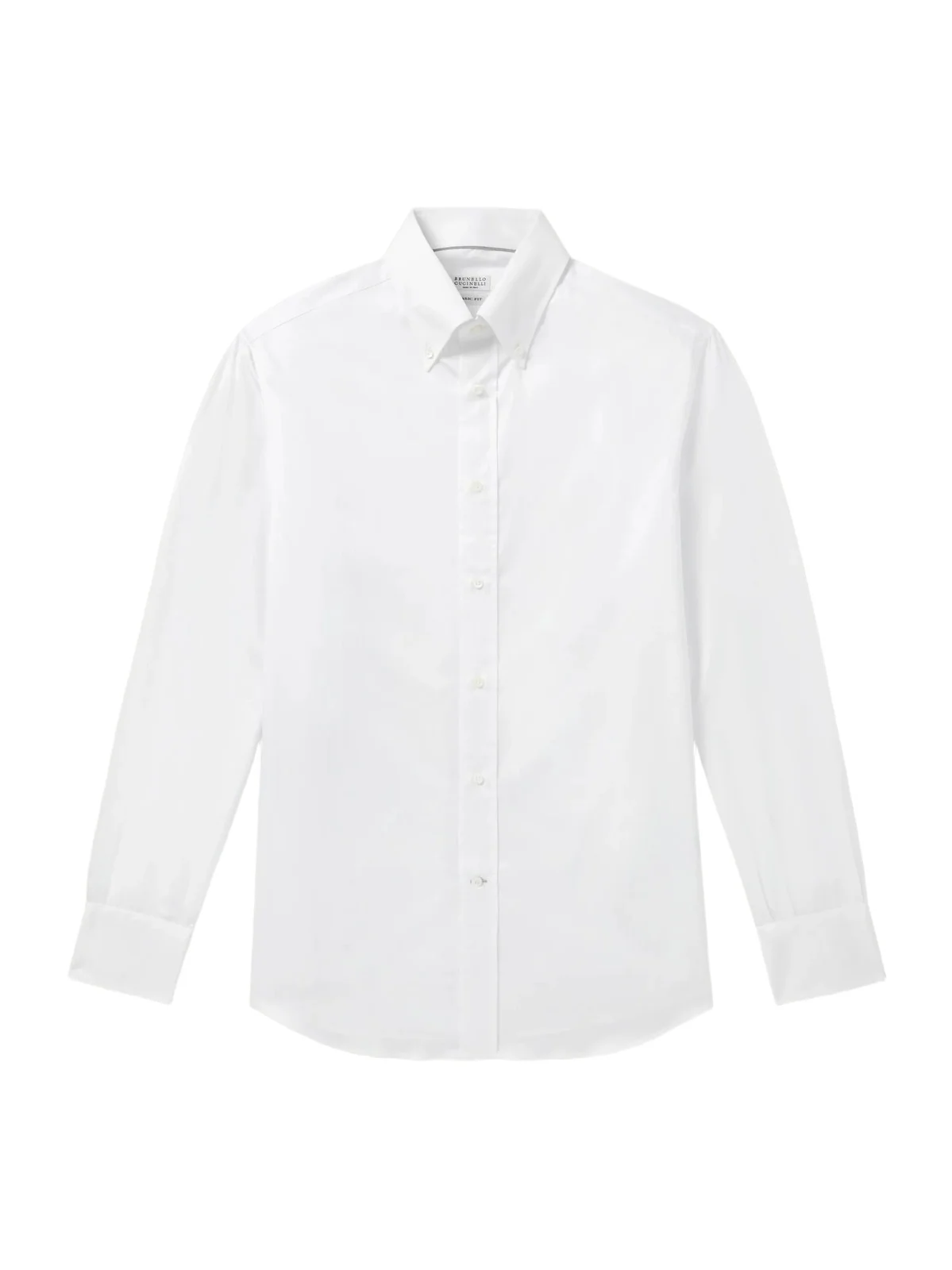 Button-Down Collar Cotton Shirt - Men Button-Down Collar Cotton Shirt - Men