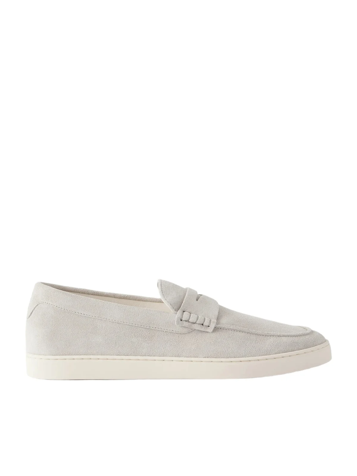 Suede Penny Loafers - Men