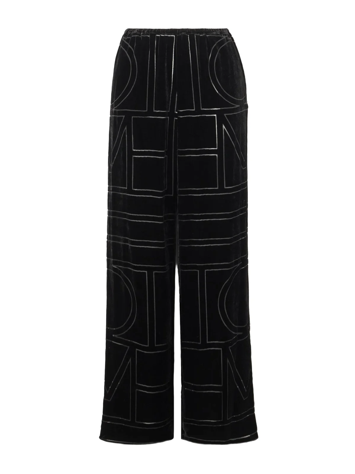 Devoré-velvet Wide-leg Pants Devoré-velvet Wide-leg Pants