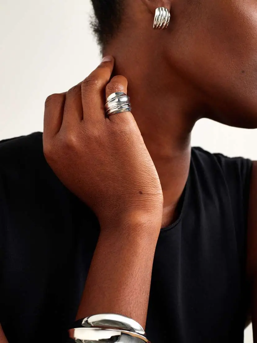 By Pariah Flux Recycled Sterling Silver Ring | Thumbnail 4 By Pariah Flux Recycled Sterling Silver Ring | Thumbnail 4