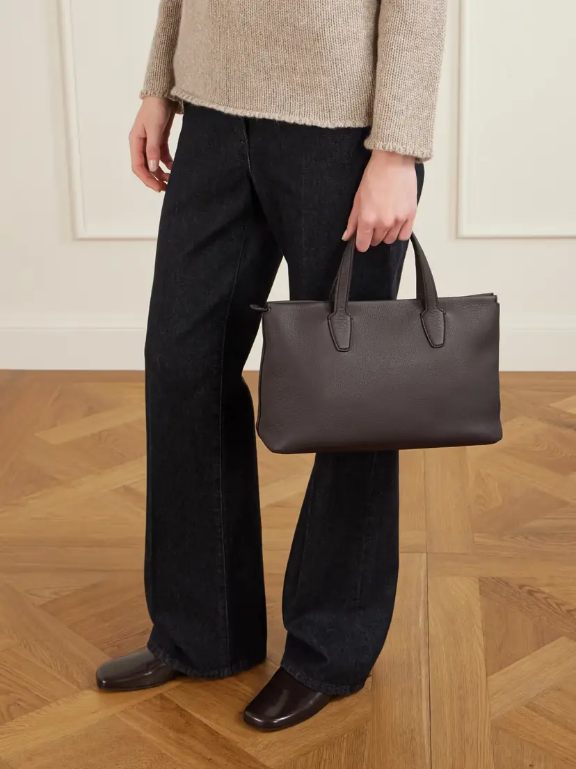 The Row Marcel Textured-leather Tote | Thumbnail 3 The Row Marcel Textured-leather Tote | Thumbnail 3