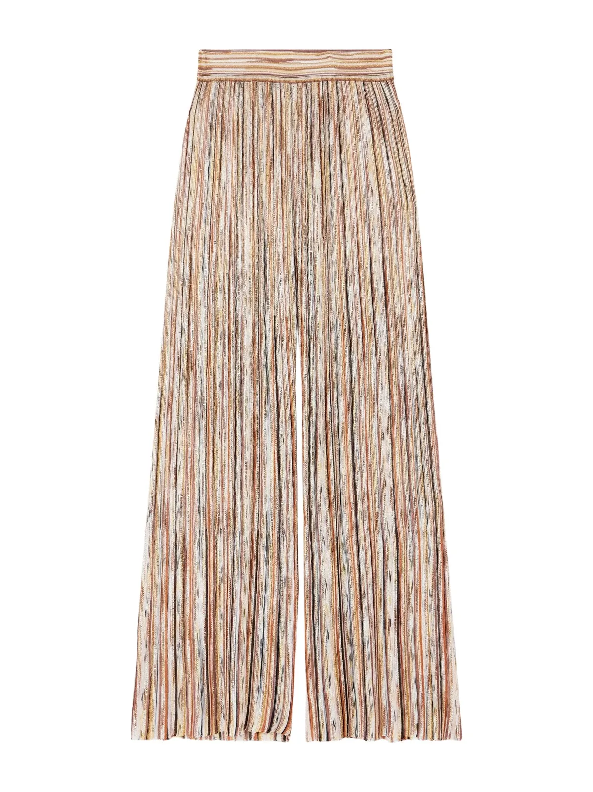 Mare Embellished Metallic Crochet-knit Wide-leg Pants Mare Embellished Metallic Crochet-knit Wide-leg Pants