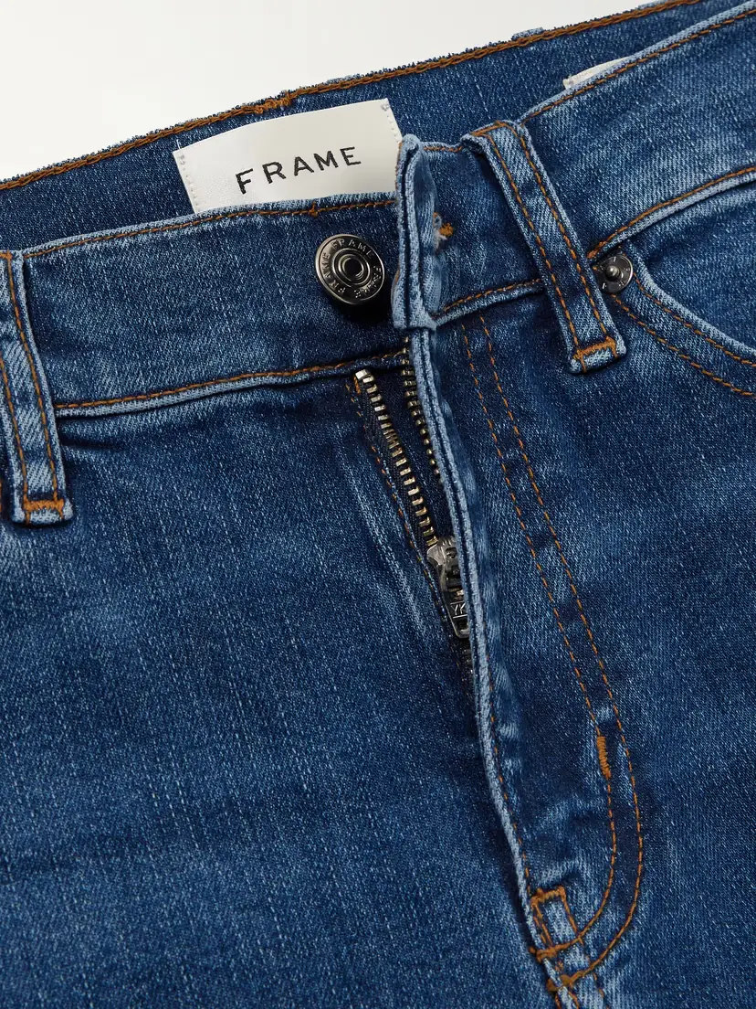 Frame The Icon Long Mid-rise Flared Jeans | Thumbnail 5 Frame The Icon Long Mid-rise Flared Jeans | Thumbnail 5