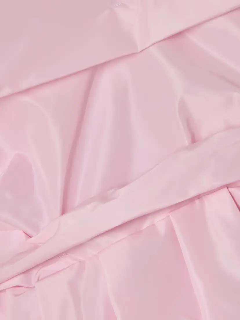 Staud Michelina Tie-detailed Taffeta Midi Dress | Thumbnail 4 Staud Michelina Tie-detailed Taffeta Midi Dress | Thumbnail 4