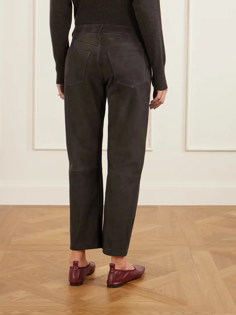 Citizens of Humanity Winslow Suede Straight-leg Pants | Thumbnail 4