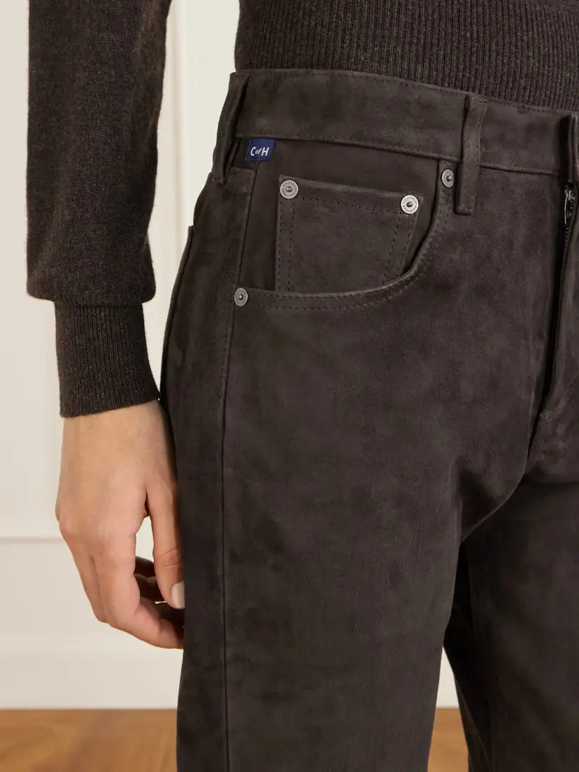 Citizens of Humanity Winslow Suede Straight-leg Pants | Thumbnail 5