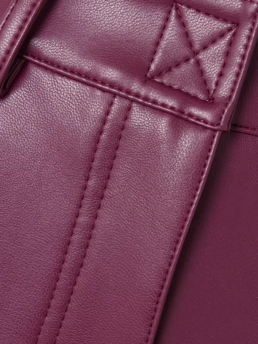 Norma Kamali Leather-like Shorts | Thumbnail 5 Norma Kamali Leather-like Shorts | Thumbnail 5
