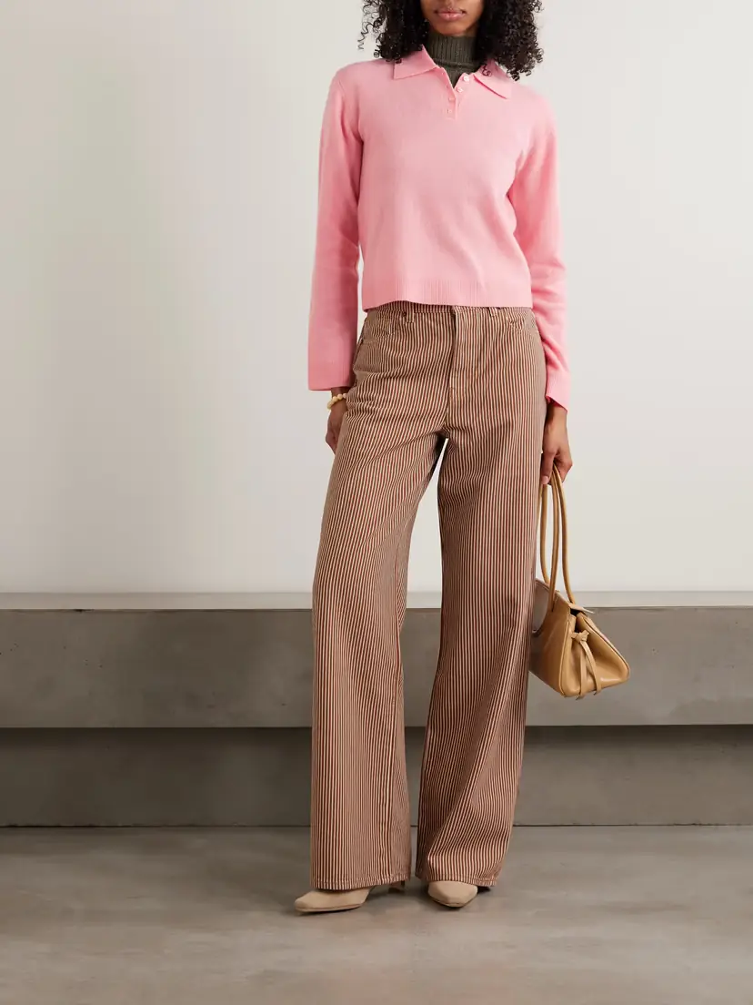 LESET Jesse Wool Polo Sweater | Thumbnail 2