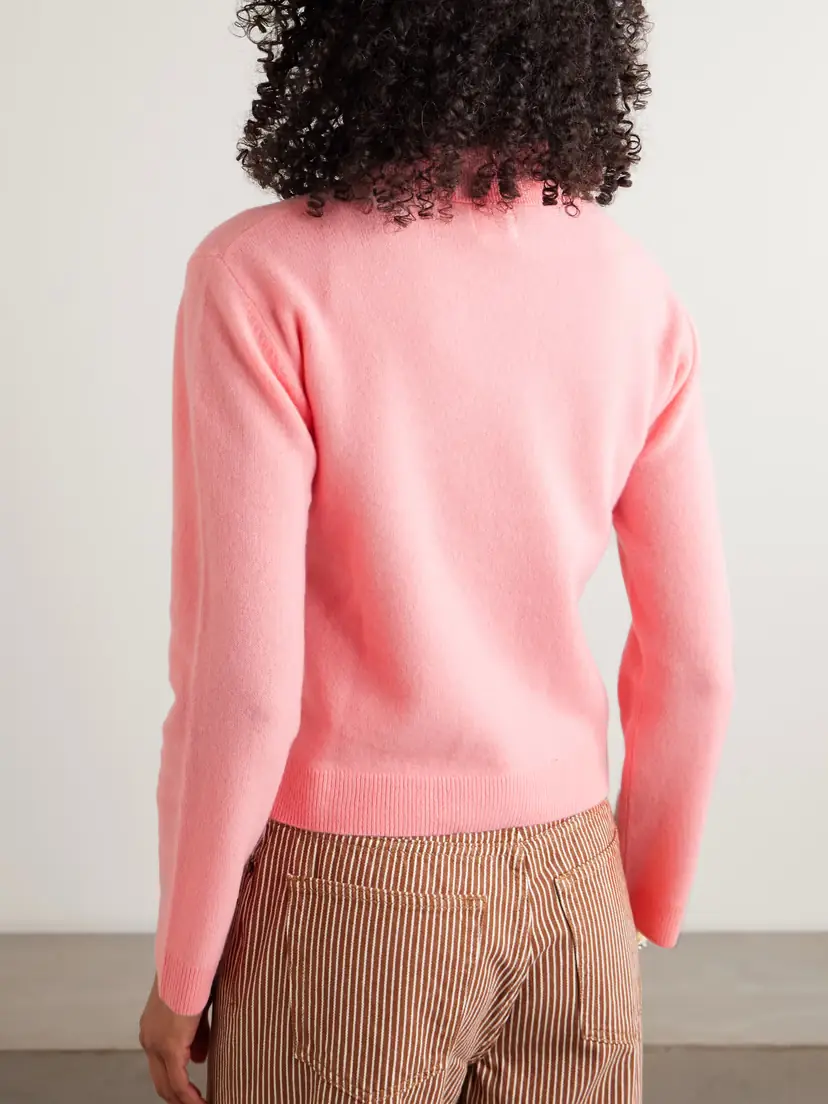 LESET Jesse Wool Polo Sweater | Thumbnail 3