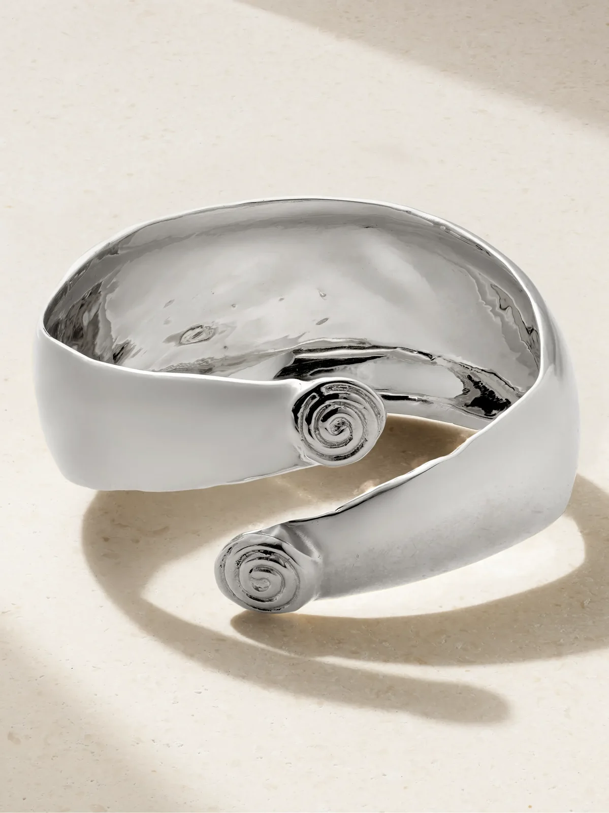 Olympia Silver-tone Arm Cuff