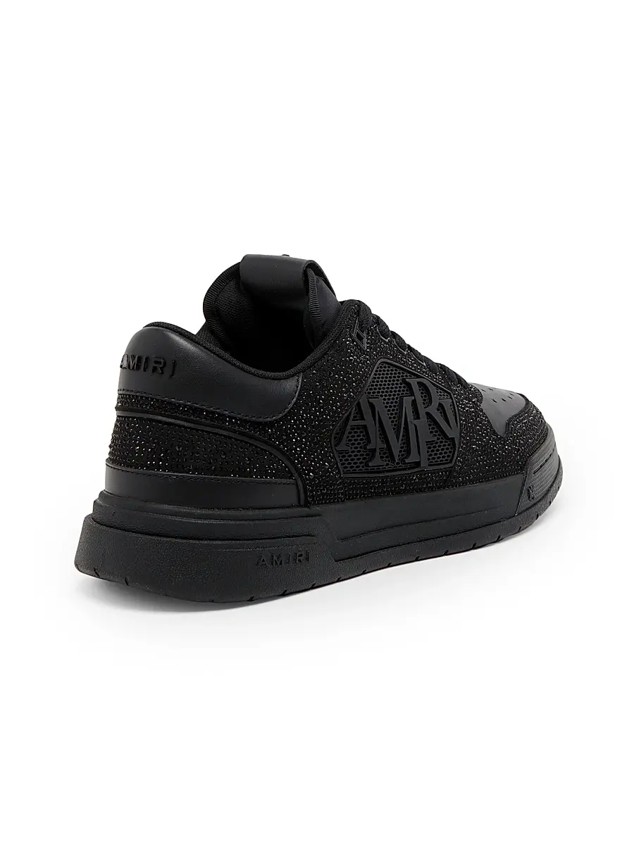 Amiri Men's Crystal Classic Low-Top Sneakers - Black | Thumbnail 3 Amiri Men's Crystal Classic Low-Top Sneakers - Black | Thumbnail 3
