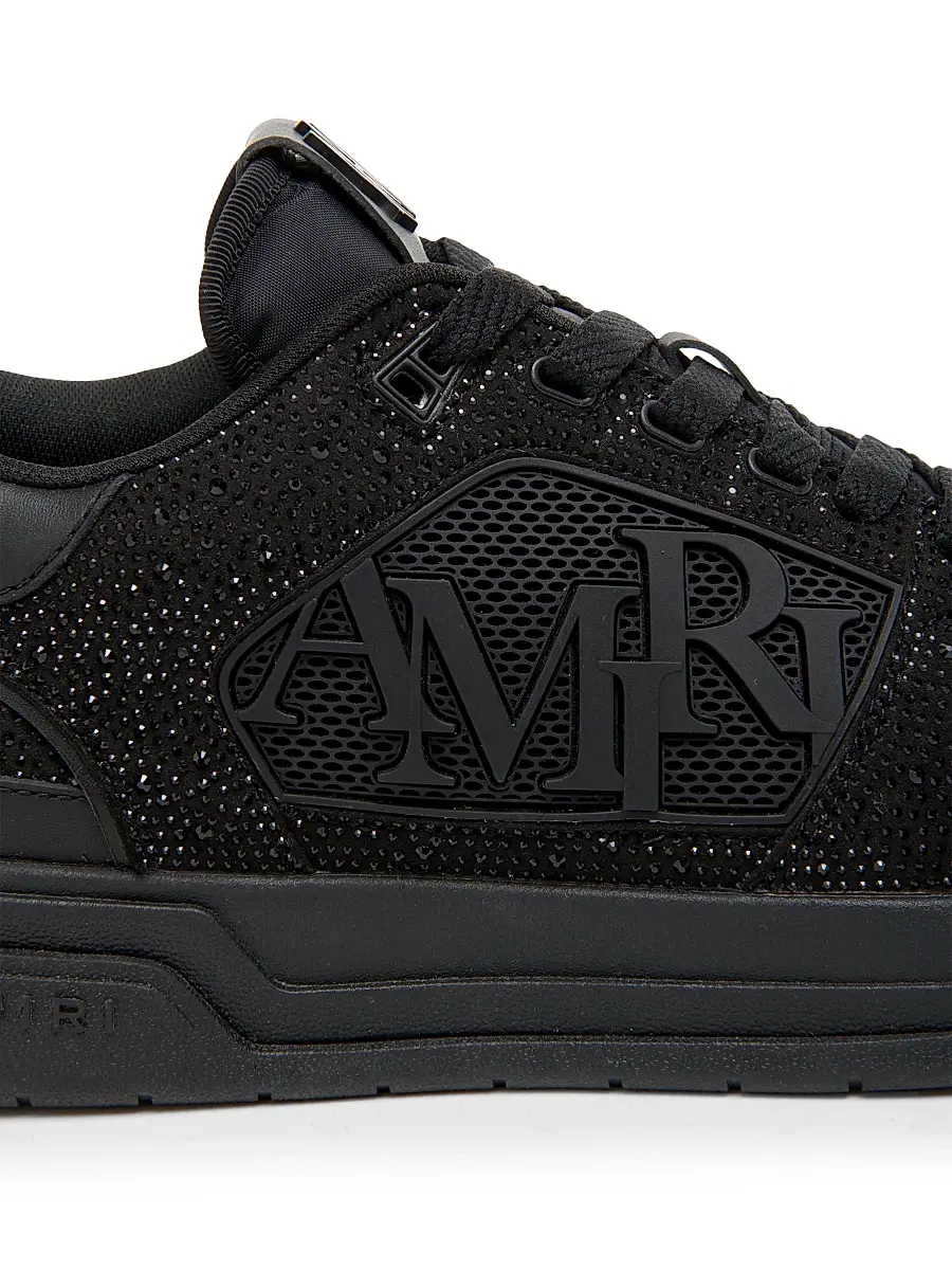 Amiri Men's Crystal Classic Low-Top Sneakers - Black | Thumbnail 5 Amiri Men's Crystal Classic Low-Top Sneakers - Black | Thumbnail 5