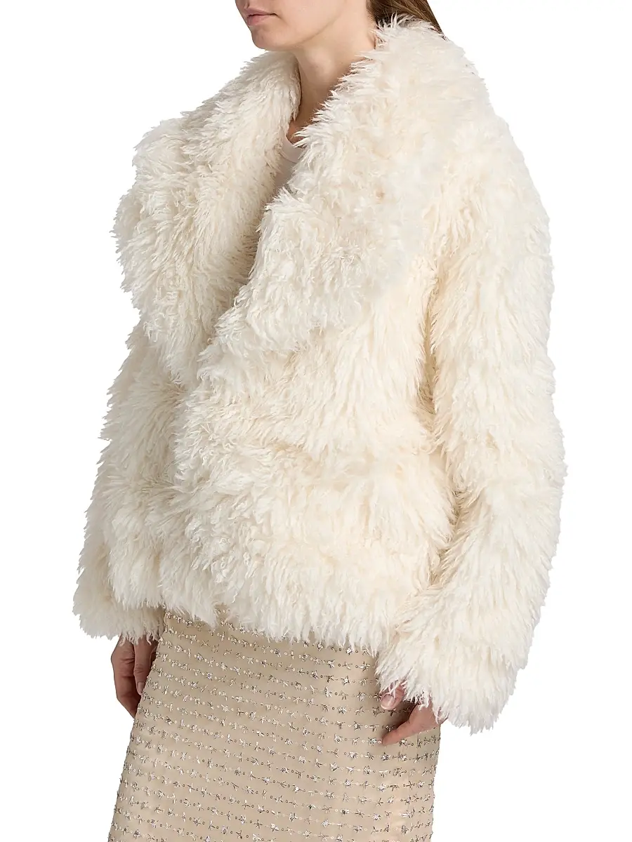 Staud Women's Soprano Faux Shearling Jacket | Thumbnail 4 Staud Women's Soprano Faux Shearling Jacket | Thumbnail 4