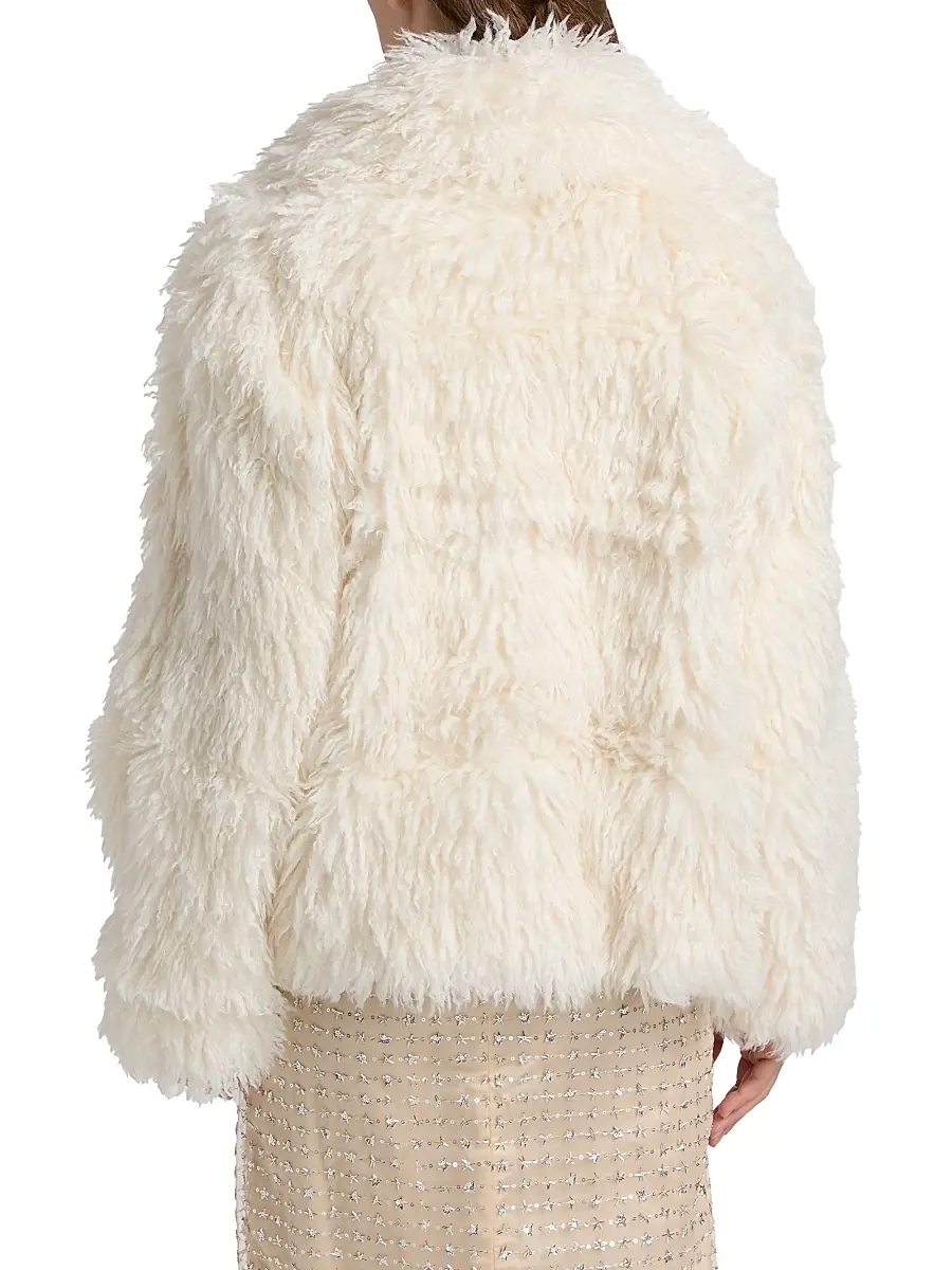 Staud Women's Soprano Faux Shearling Jacket | Thumbnail 5 Staud Women's Soprano Faux Shearling Jacket | Thumbnail 5