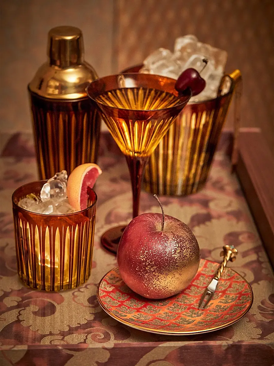 L'Objet Prism 3-Piece Glass Cocktail Set | Thumbnail 3