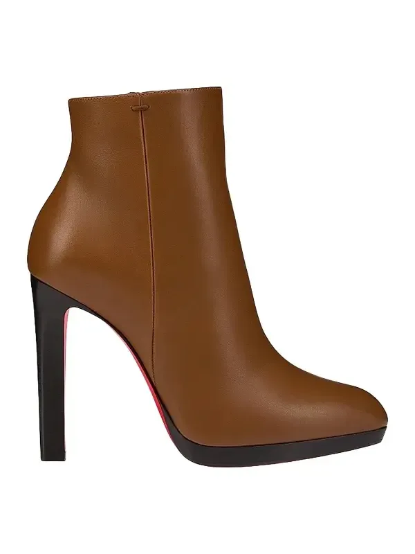 Women's Fannylove 120MM Leather Booties Women's Fannylove 120MM Leather Booties