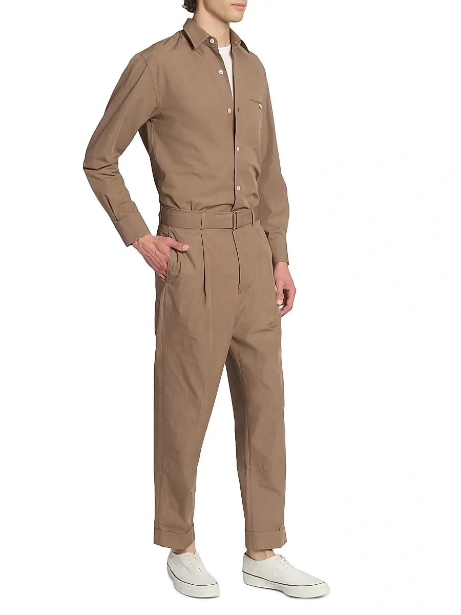OFFICINE GÉNÉRALE Men Lionel Cotton Poplin Shirt | Thumbnail 2 OFFICINE GÉNÉRALE Men Lionel Cotton Poplin Shirt | Thumbnail 2