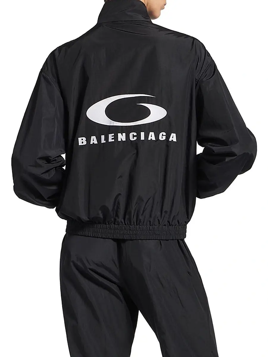 Balenciaga Women's Loop Sports Icon Tracksuit Jacket | Thumbnail 5 Balenciaga Women's Loop Sports Icon Tracksuit Jacket | Thumbnail 5