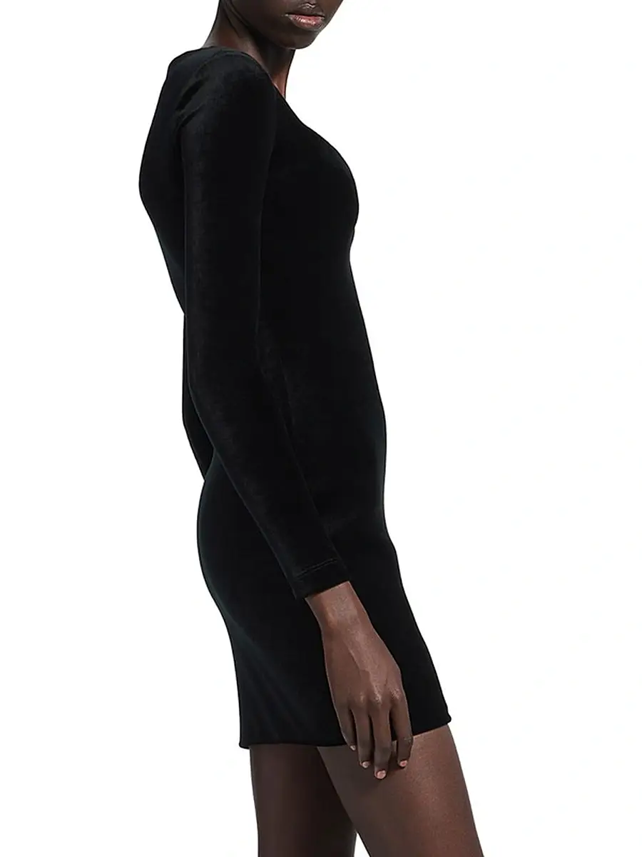 Balenciaga Women's Sweetheart Dress - Black | Thumbnail 4 Balenciaga Women's Sweetheart Dress - Black | Thumbnail 4