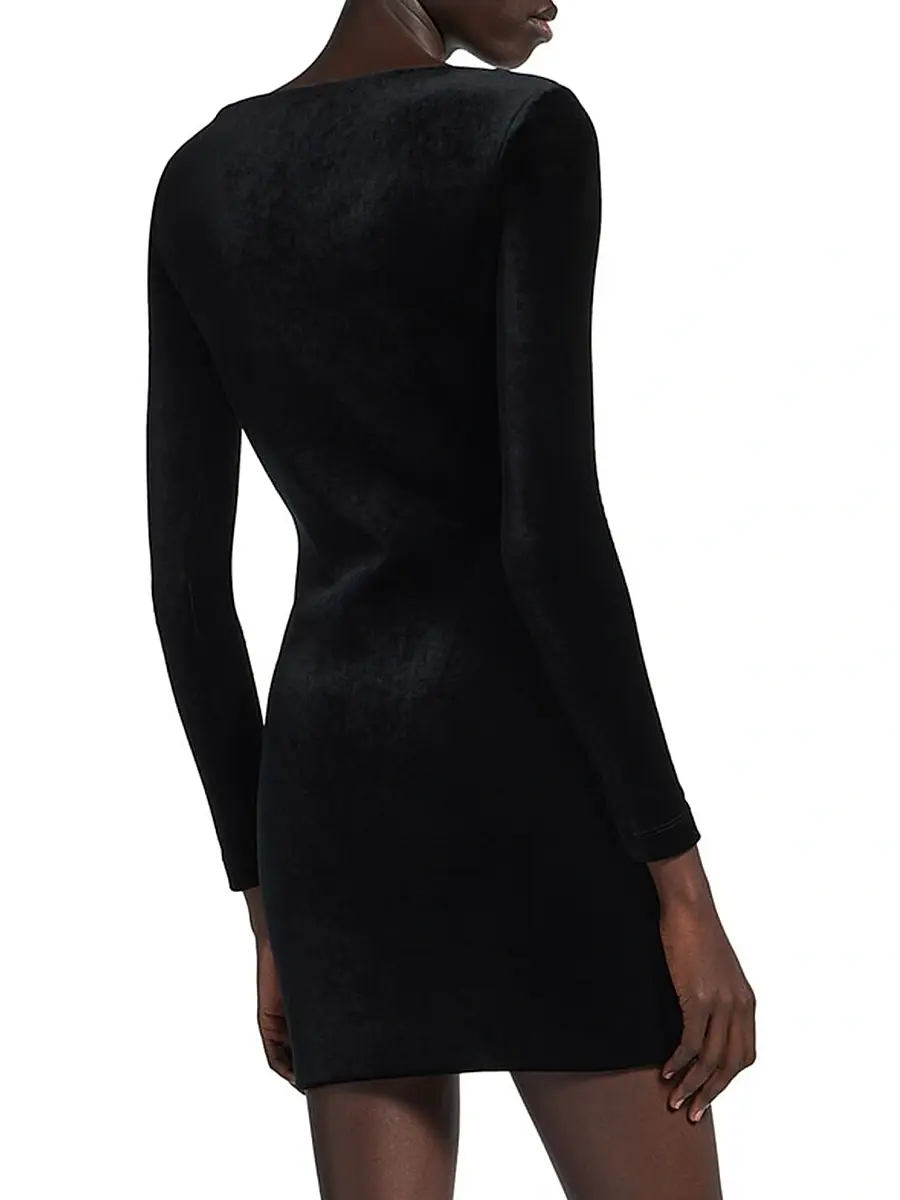Balenciaga Women's Sweetheart Dress - Black | Thumbnail 5 Balenciaga Women's Sweetheart Dress - Black | Thumbnail 5