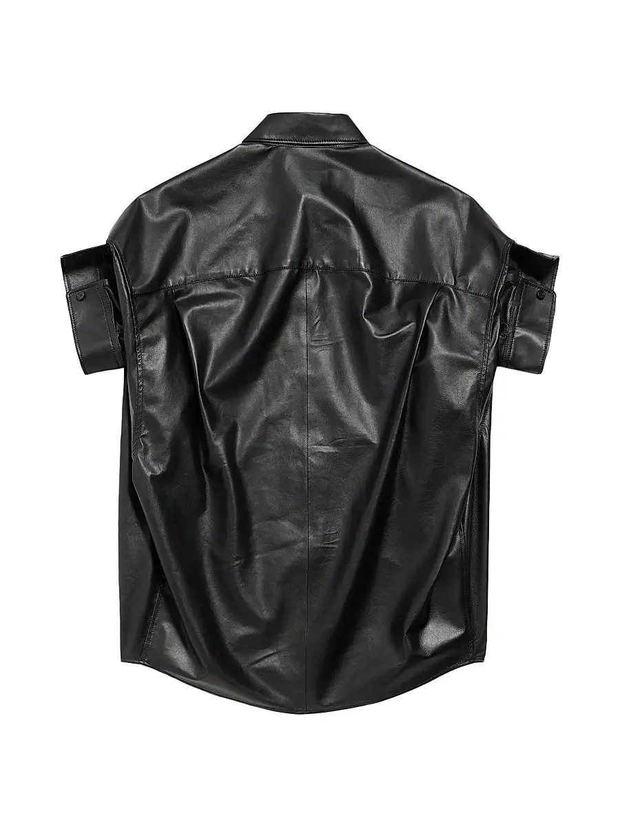 Balenciaga Women's Tucked Sleeves Shirt | Thumbnail 2 Balenciaga Women's Tucked Sleeves Shirt | Thumbnail 2