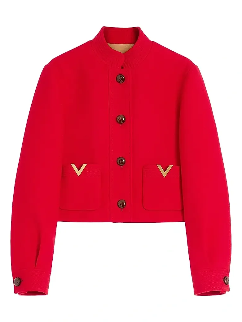Valentino Women's Drill Double Caban