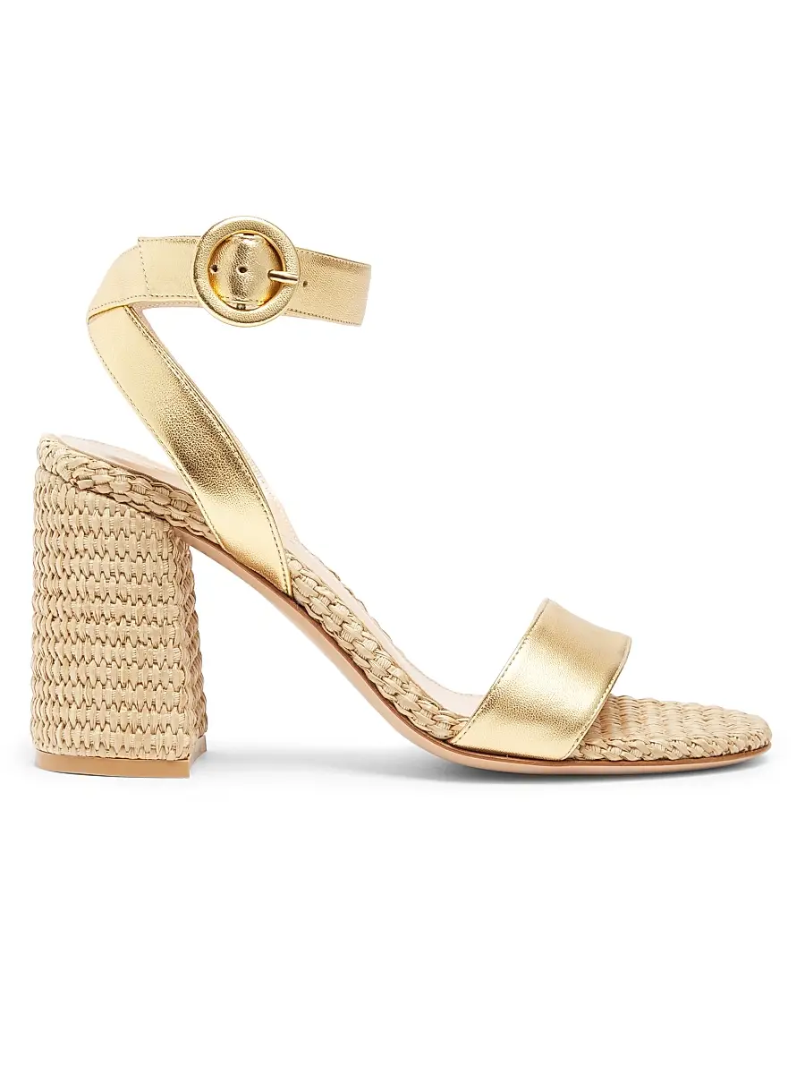 Gianvito Rossi Women's Luana 85MM Leather Sandals