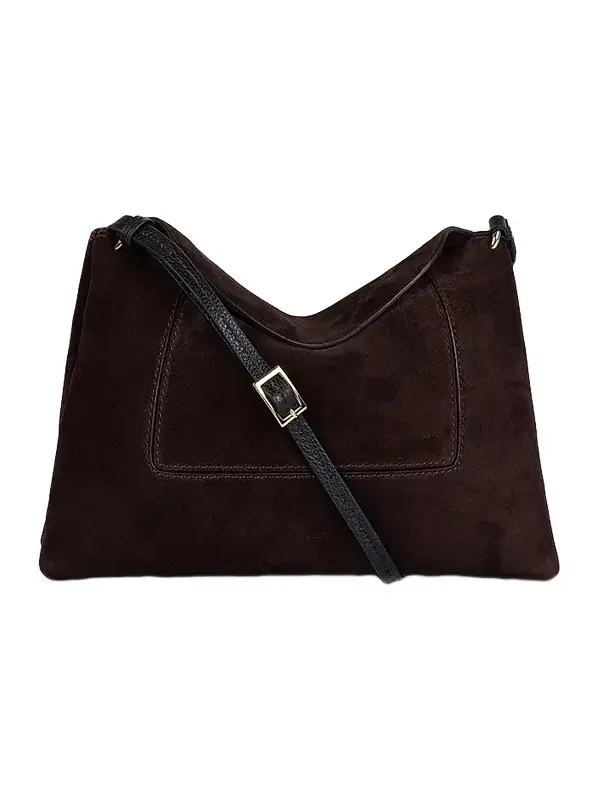 Wandler Women's Penelope Slouch Suede Shoulder Bag