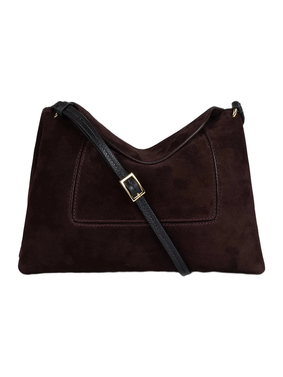 Women's Penelope Slouch Suede Shoulder Bag