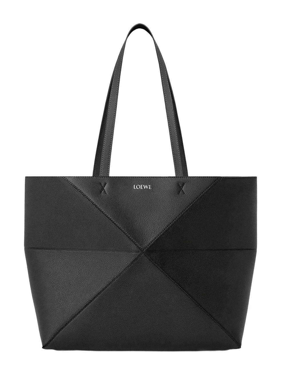 Women's Puzzle Fold Leather Tote Bag Women's Puzzle Fold Leather Tote Bag