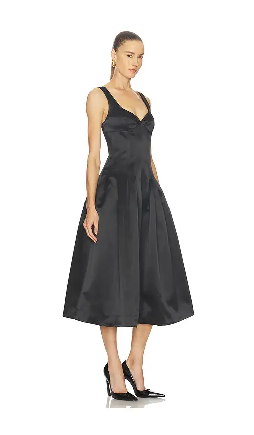 NICHOLAS Cory Corset Waist Midi Dress | Thumbnail 2 NICHOLAS Cory Corset Waist Midi Dress | Thumbnail 2