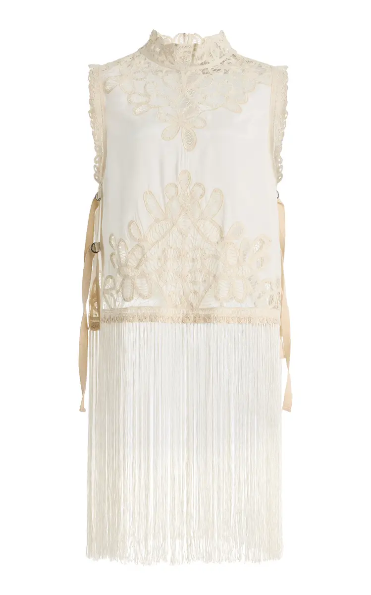 Sea Adelina Fringed Lace Top | Image 1 Sea Adelina Fringed Lace Top | Image 1