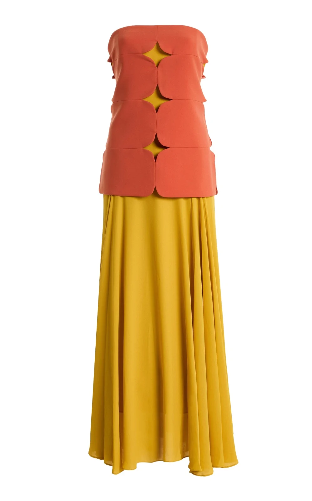 Rasha Strapless Cutout Midi Dress Rasha Strapless Cutout Midi Dress