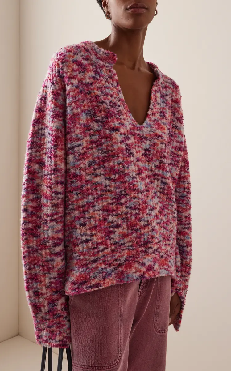 Sanderlak Split Wool-Cotton Sweater | Thumbnail 3 Sanderlak Split Wool-Cotton Sweater | Thumbnail 3