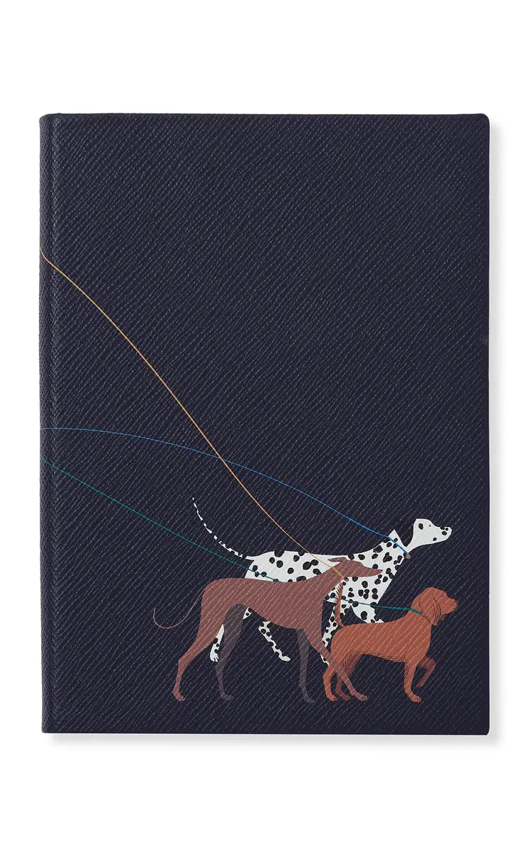 Smythson Panama Soho Dalmatian Leather Notebook | Thumbnail 4 Smythson Panama Soho Dalmatian Leather Notebook | Thumbnail 4