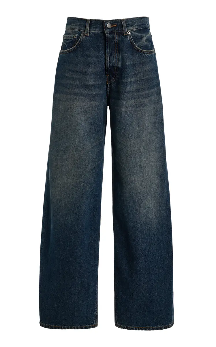 HAIKURE Bethany Rigid Low-Rise Wide-Leg Jeans | Image 1 HAIKURE Bethany Rigid Low-Rise Wide-Leg Jeans | Image 1