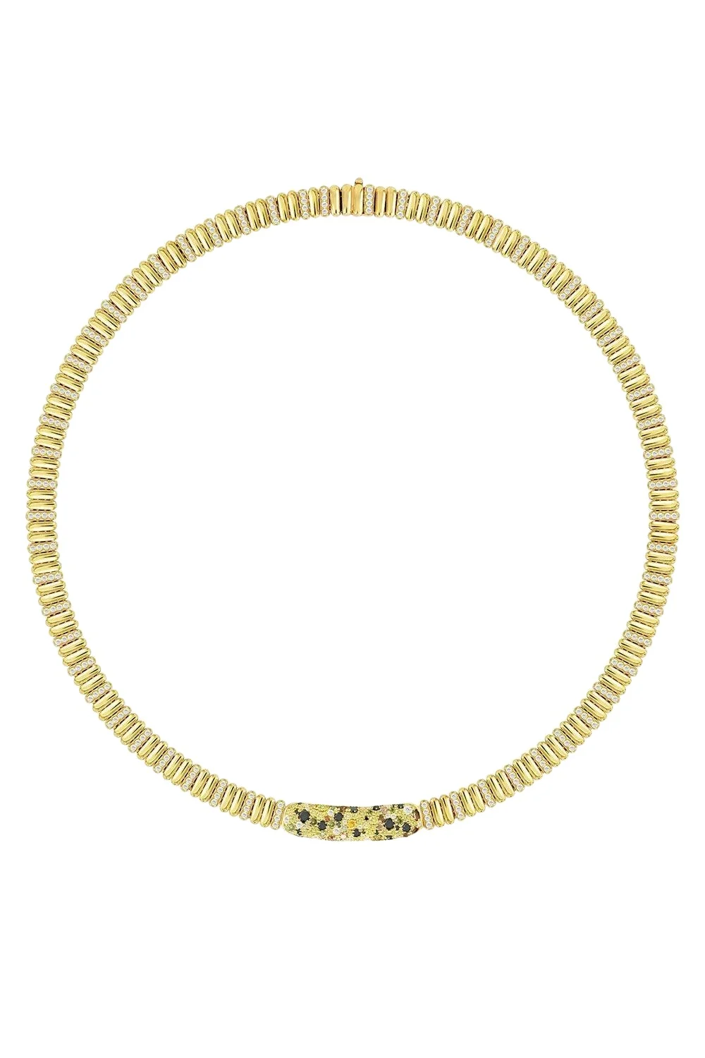 SUTRA Diamond Mixed Ombre Necklace