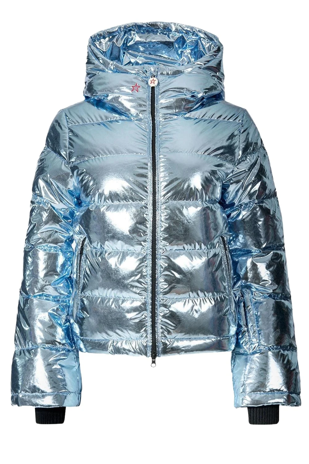 Perfect Moment Polar Flare Ski Jacket II - Light Blue Foil