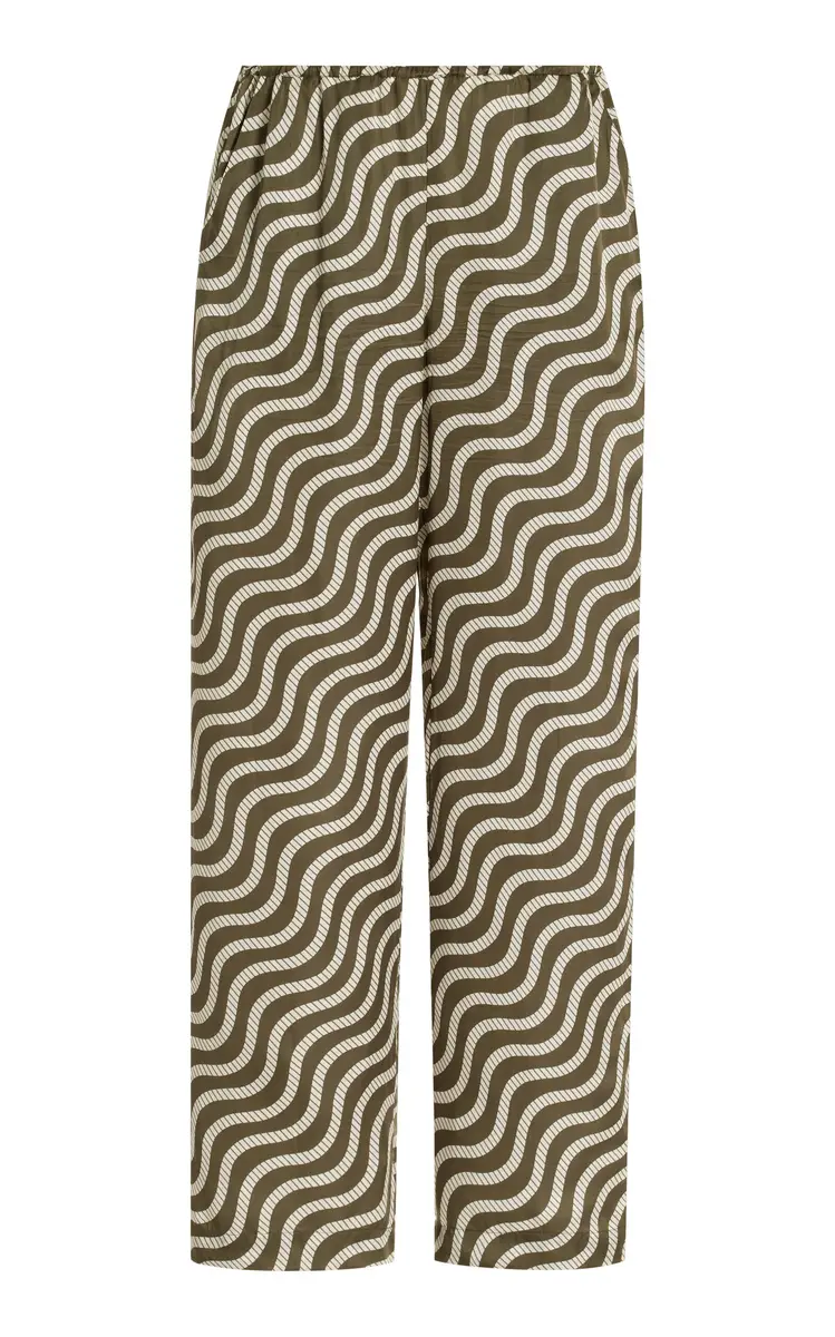 YAITTE Fiji Printed Satin Pants | Image 1 YAITTE Fiji Printed Satin Pants | Image 1