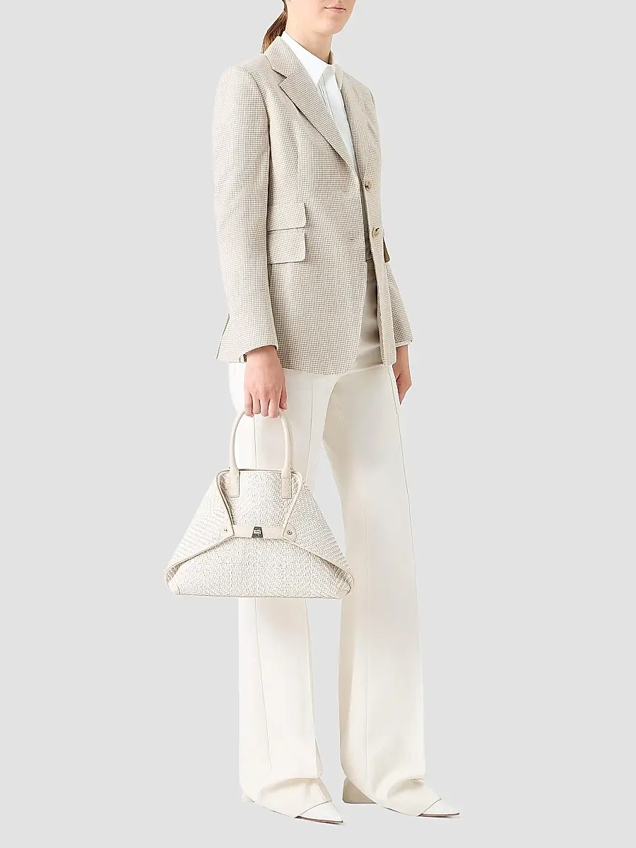 Akris Women's Small Ai Braided Leather Top Handle Bag | Thumbnail 2 Akris Women's Small Ai Braided Leather Top Handle Bag | Thumbnail 2